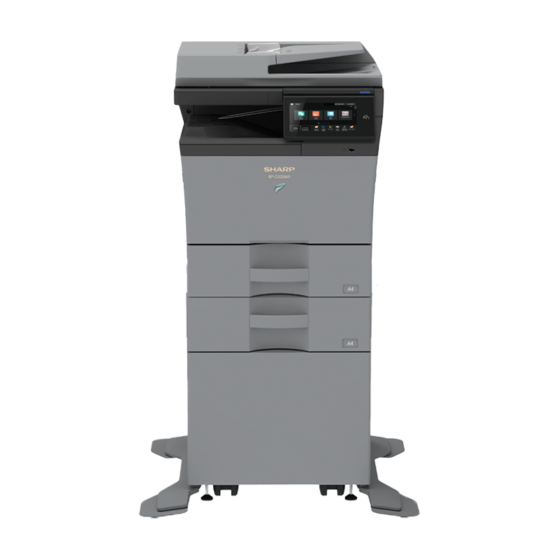 Sharp BP-C533WR A4 Farblaserdrucker inkl. Toner Erstausstattung